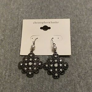 NWT Christopher & Banks Statement Earrings